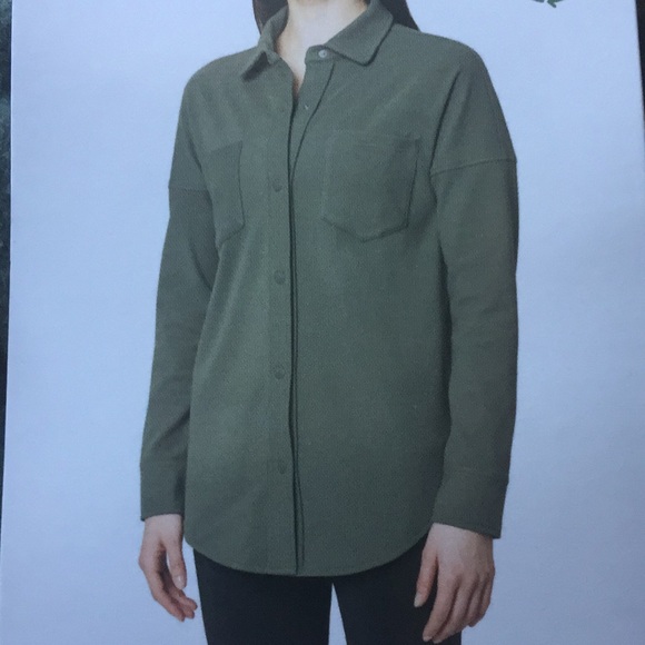 MONDETTA COZY WARM FLEECE SHIRT JACKET - Picture 11 of 11